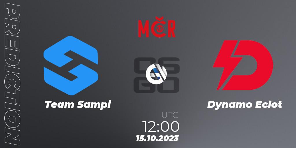 Team Sampi vs Dynamo Eclot: Match Prediction. 15.10.2023 at 12:00, Counter-Strike (CS2), Tipsport Cup Prague Fall 2023