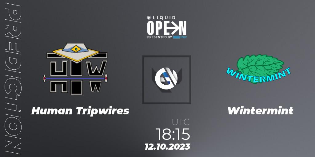 Human Tripwires vs Wintermint: Match Prediction. 13.10.23, VALORANT, Liquid Open 2023 - Europe
