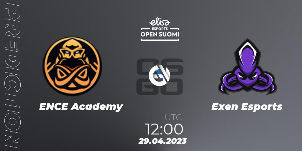 ENCE Academy vs Exen Esports: Match Prediction. 29.04.2023 at 12:00, Counter-Strike (CS2), Elisa Open Suomi Season 5