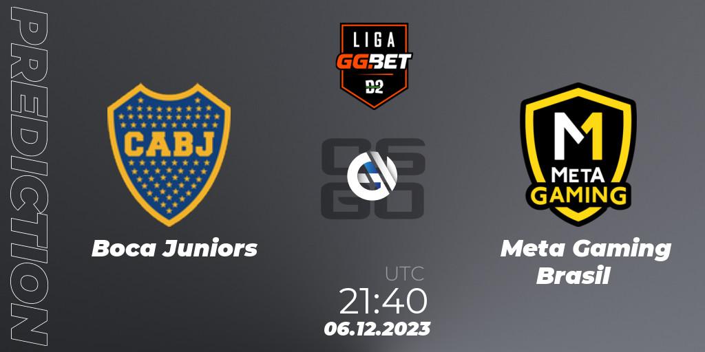 Boca Juniors vs Meta Gaming Brasil: Match Prediction. 06.12.2023 at 21:40, Counter-Strike (CS2), Dust2 Brasil Liga Season 2
