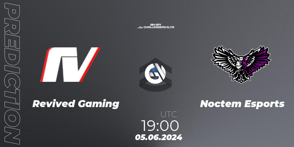 Revived Gaming vs Noctem Esports: Match Prediction. 05.06.2024 at 19:00, Call of Duty, Call of Duty Challengers 2024 - Elite 3: EU