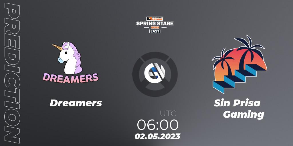 Dreamers vs Sin Prisa Gaming: Match Prediction. 02.05.2023 at 06:00, Overwatch, Overwatch League 2023 - Spring Stage Opens