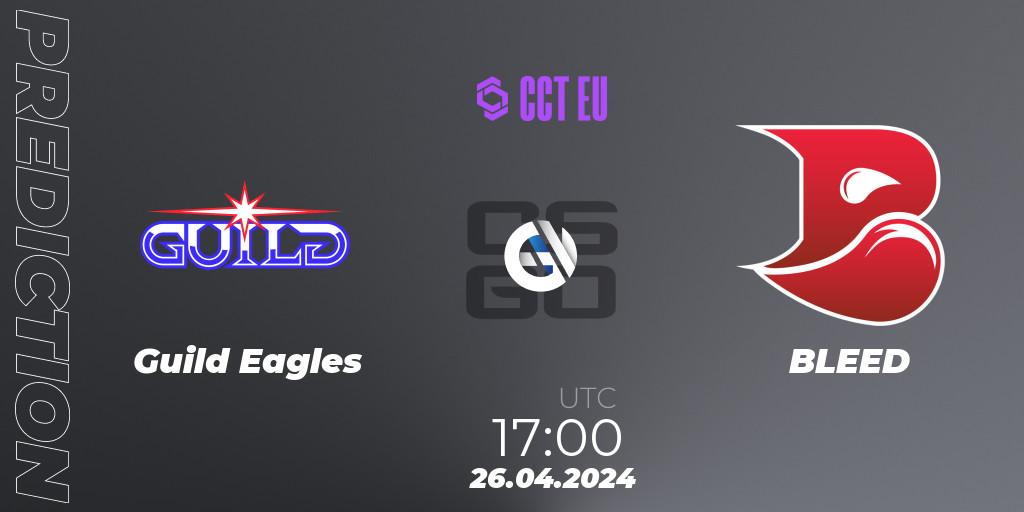 Guild Eagles vs BLEED: Match Prediction. 26.04.24, CS2 (CS:GO), CCT Season 2 Europe Series 1