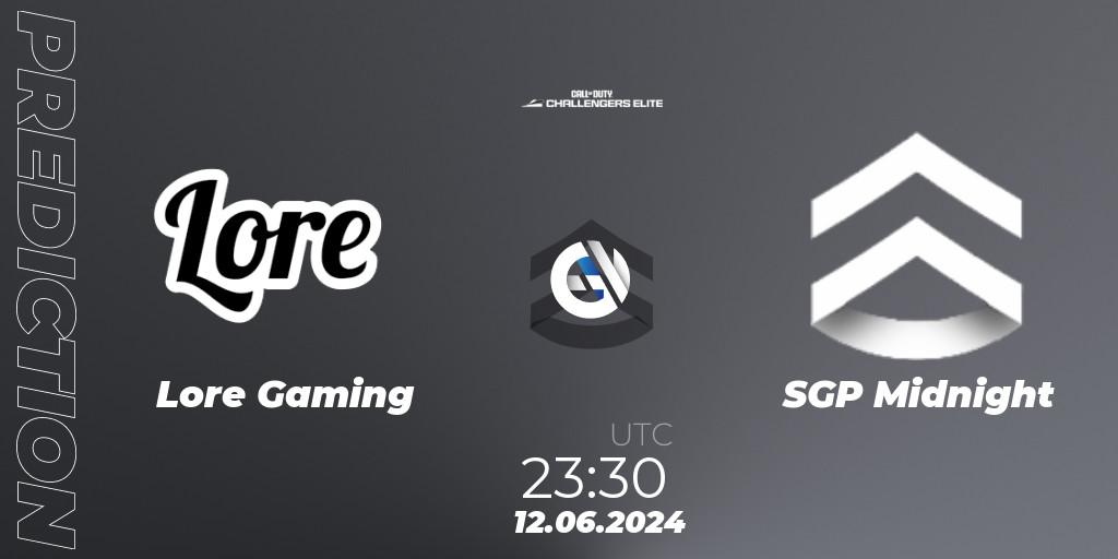 Lore Gaming vs SGP Midnight: Match Prediction. 12.06.2024 at 22:30, Call of Duty, Call of Duty Challengers 2024 - Elite 3: NA