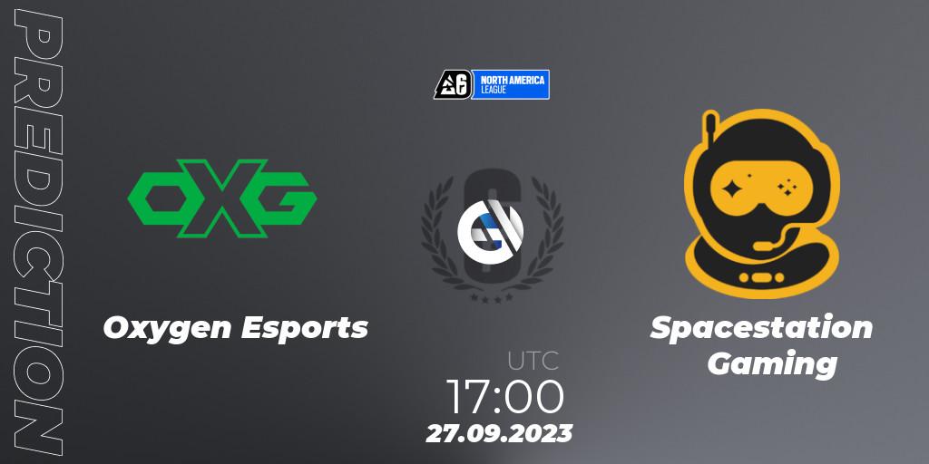 Oxygen Esports vs Spacestation Gaming: Match Prediction. 27.09.23, Rainbow Six, North America League 2023 - Stage 2