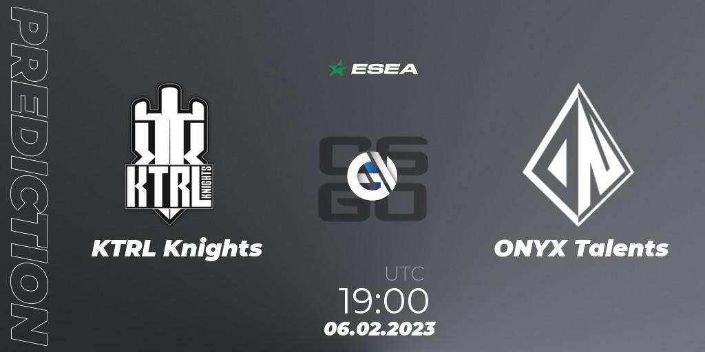 Budapest Five vs ONYX Talents: Match Prediction. 02.03.23, CS2 (CS:GO), ESEA Season 44: Advanced Division - Europe
