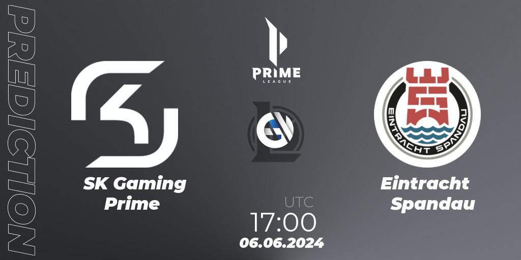 SK Gaming Prime vs Eintracht Spandau: Match Prediction. 06.06.2024 at 17:00, LoL, Prime League Summer 2024