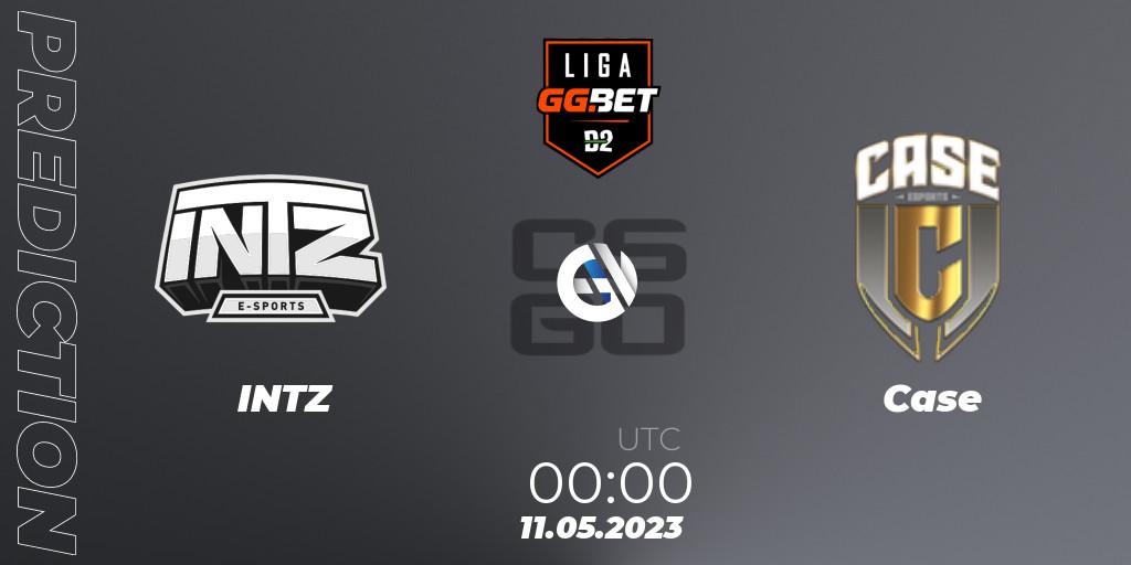 INTZ vs Case: Match Prediction. 11.05.2023 at 00:00, Counter-Strike (CS2), Dust2 Brasil Liga Season 1
