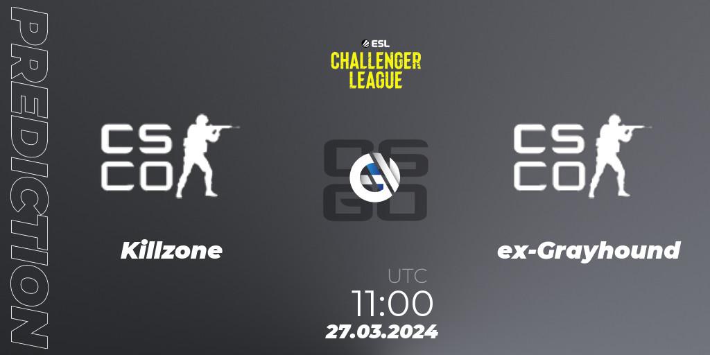 Killzone vs Jeeves: Match Prediction. 27.03.2024 at 10:35, Counter-Strike (CS2), ESL Challenger League Season 47: Oceania