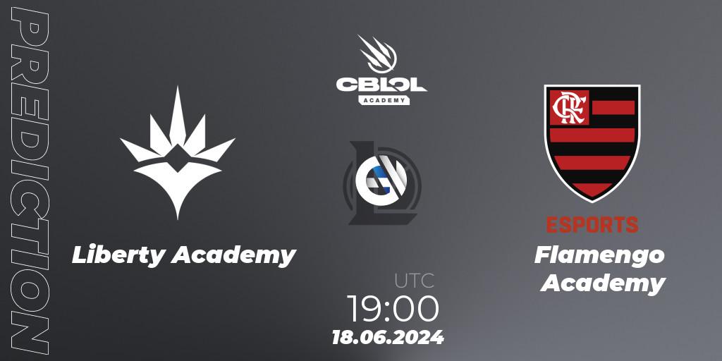 Liberty Academy vs Flamengo Academy: Match Prediction. 18.06.2024 at 19:00, LoL, CBLOL Academy 2024