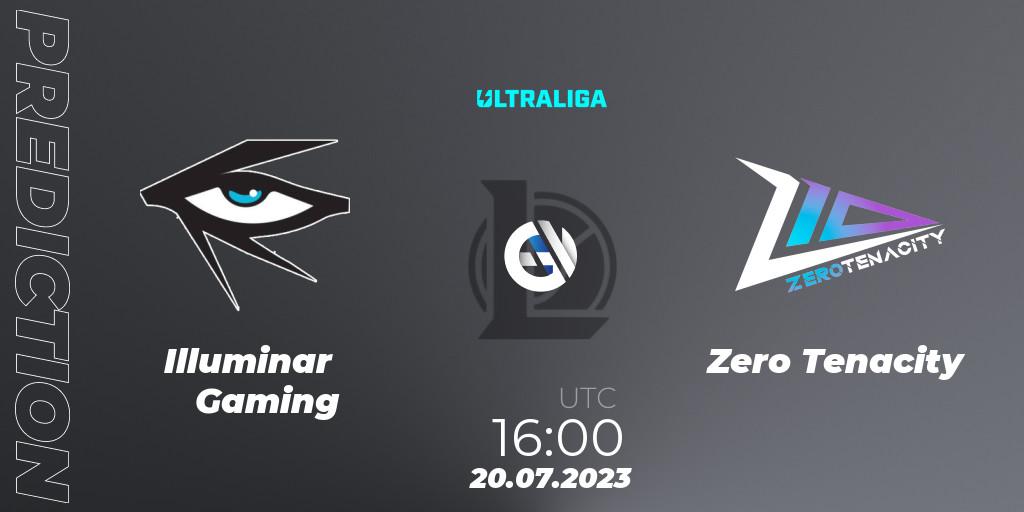 Illuminar Gaming vs Zero Tenacity: Match Prediction. 20.07.2023 at 16:00, LoL, Ultraliga Season 10 2023 Regular Season