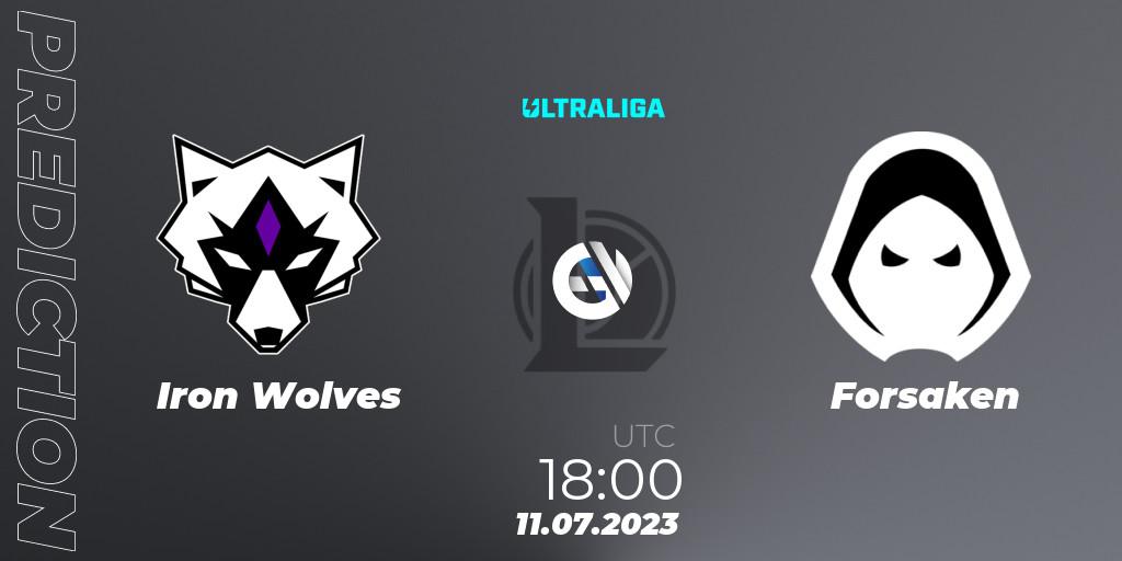 Iron Wolves vs Forsaken: Match Prediction. 11.07.2023 at 18:00, LoL, Ultraliga Season 10 2023 Regular Season
