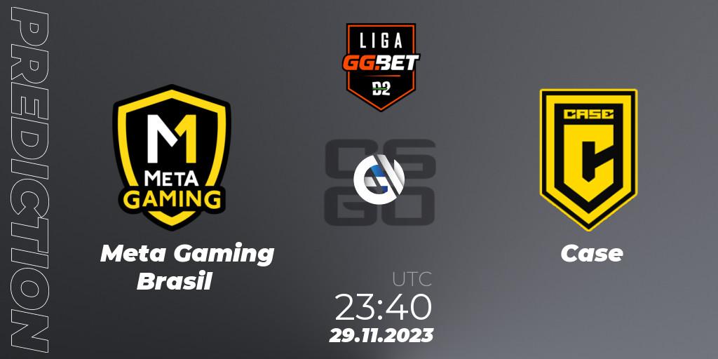 Meta Gaming Brasil vs Case: Match Prediction. 29.11.2023 at 22:40, Counter-Strike (CS2), Dust2 Brasil Liga Season 2