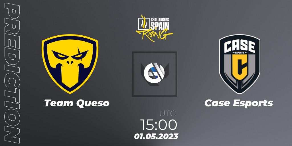 Team Queso vs Case Esports: Match Prediction. 01.05.2023 at 18:00, VALORANT, VALORANT Challengers 2023 Spain: Rising Split 2