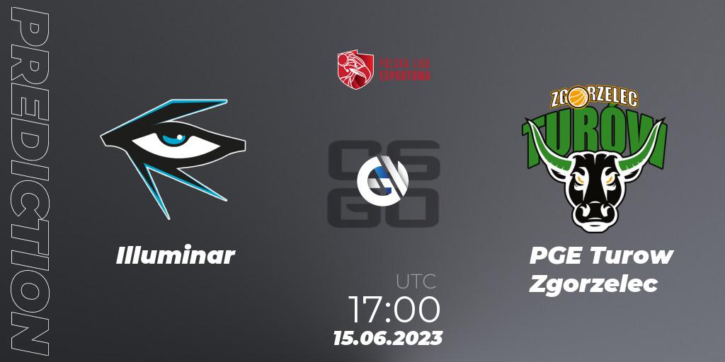 Illuminar vs PGE Turow Zgorzelec: Match Prediction. 15.06.2023 at 17:20, Counter-Strike (CS2), Polish Esports League 2023 Split 2