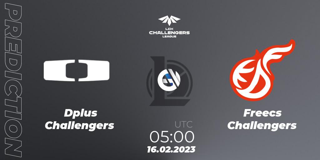Dplus Challengers vs Freecs Challengers: Match Prediction. 16.02.2023 at 05:00, LoL, LCK Challengers League 2023 Spring