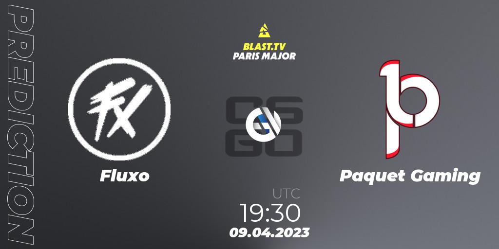 Fluxo vs Paquetá Gaming: Match Prediction. 09.04.2023 at 19:30, Counter-Strike (CS2), BLAST.tv Paris Major 2023 Americas RMR