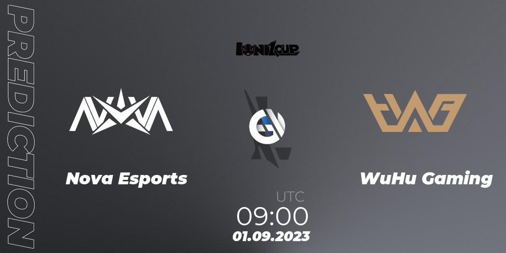 Nova Esports vs WuHu Gaming: Match Prediction. 01.09.2023 at 09:00, Wild Rift, Ionia Cup 2023 - WRL CN Qualifiers