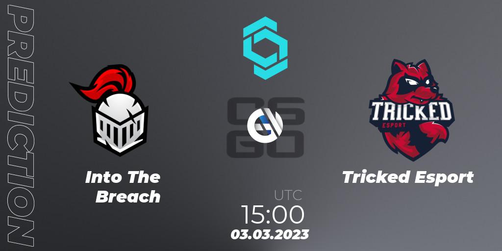 Into The Breach vs Tricked Esport: Match Prediction. 03.03.2023 at 15:35, Counter-Strike (CS2), CCT North Europe Series #4