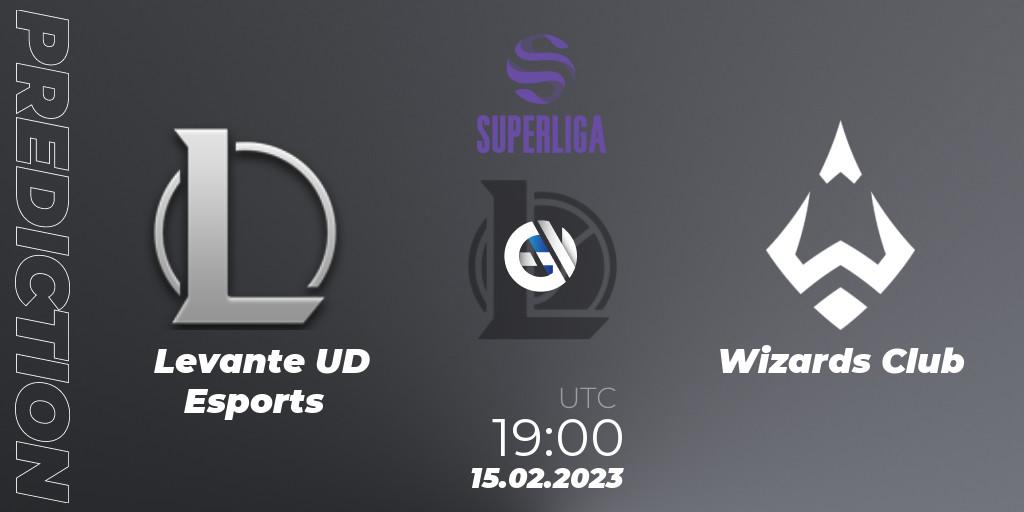 Levante UD Esports vs Wizards Club: Match Prediction. 15.02.2023 at 19:00, LoL, LVP Superliga 2nd Division Spring 2023 - Group Stage