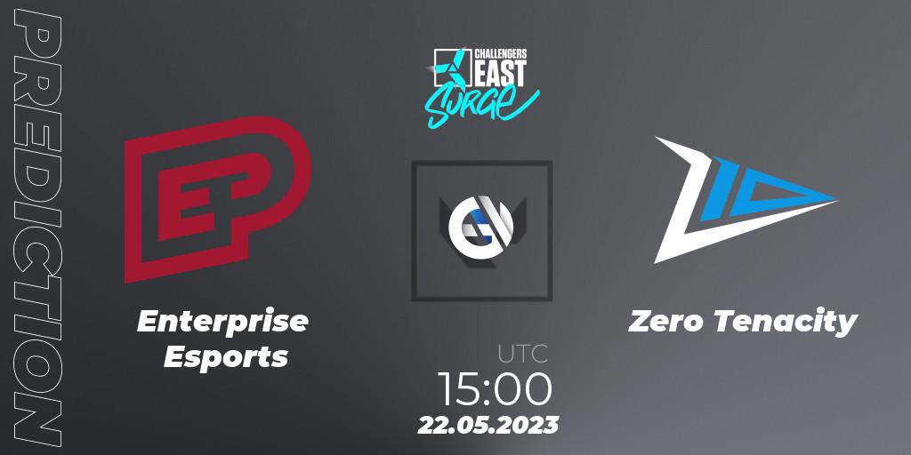 Enterprise Esports vs Zero Tenacity: Match Prediction. 22.05.23, VALORANT, VALORANT Challengers 2023 East: Surge Split 2 - Playoffs