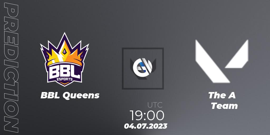 BBL Queens vs The A Team: Match Prediction. 04.07.2023 at 19:10, VALORANT, VCT 2023: Game Changers EMEA Series 2 - Group Stage