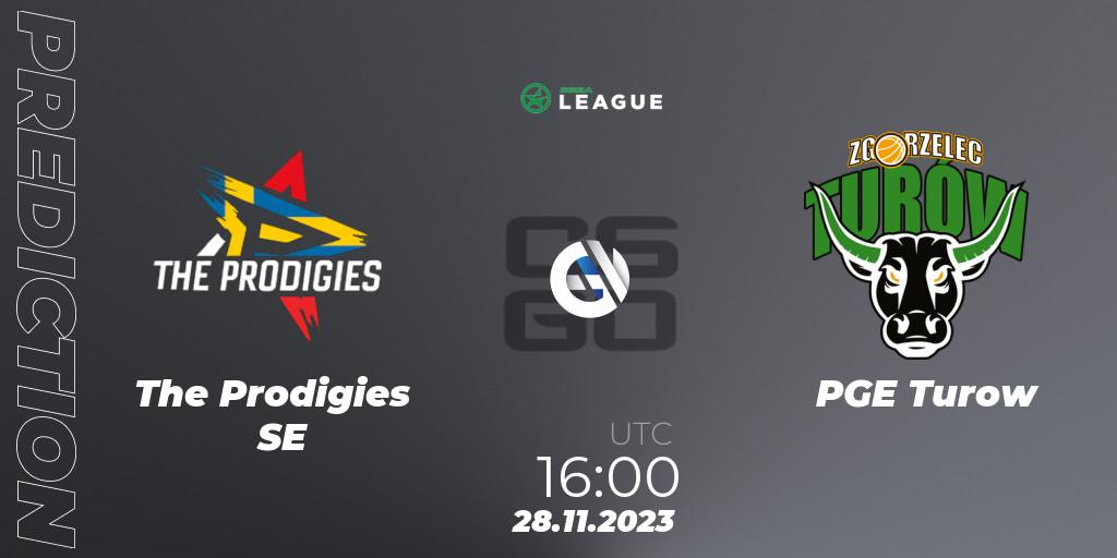 The Prodigies SE vs PGE Turow: Match Prediction. 28.11.2023 at 16:00, Counter-Strike (CS2), ESEA Season 47: Advanced Division - Europe