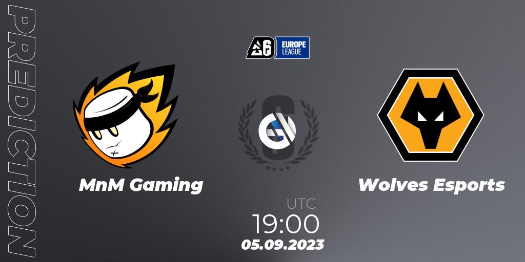 MnM Gaming vs Wolves Esports: Match Prediction. 05.09.23, Rainbow Six, Europe League 2023 - Stage 2