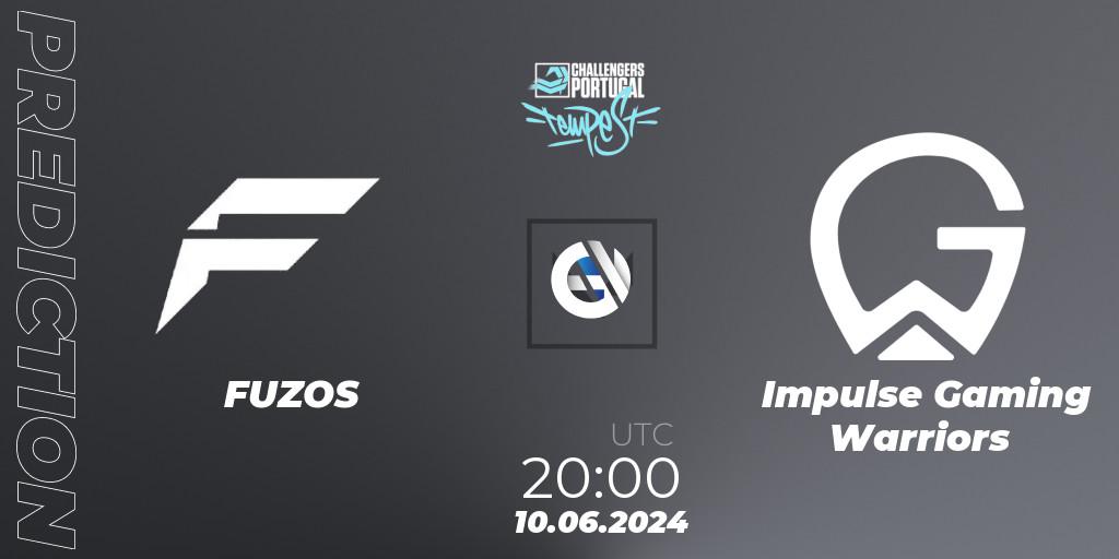 FUZOS vs Impulse Gaming Warriors: Match Prediction. 10.06.2024 at 19:00, VALORANT, VALORANT Challengers 2024 Portugal: Tempest Split 2