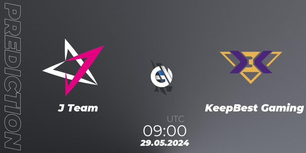 J Team vs KeepBest Gaming: Match Prediction. 29.05.2024 at 09:00, Wild Rift, Wild Rift Super League Summer 2024 - 5v5 Tournament Group Stage