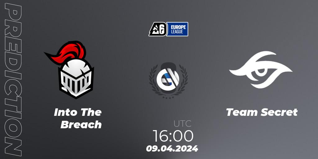 Into The Breach vs Team Secret: Match Prediction. 09.04.24, Rainbow Six, Europe League 2024 - Stage 1