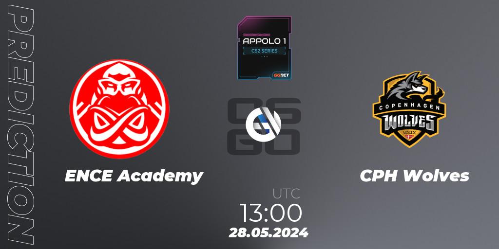 ENCE Academy vs CPH Wolves: Match Prediction. 28.05.2024 at 13:00, Counter-Strike (CS2), Appolo1 Series: Phase 2