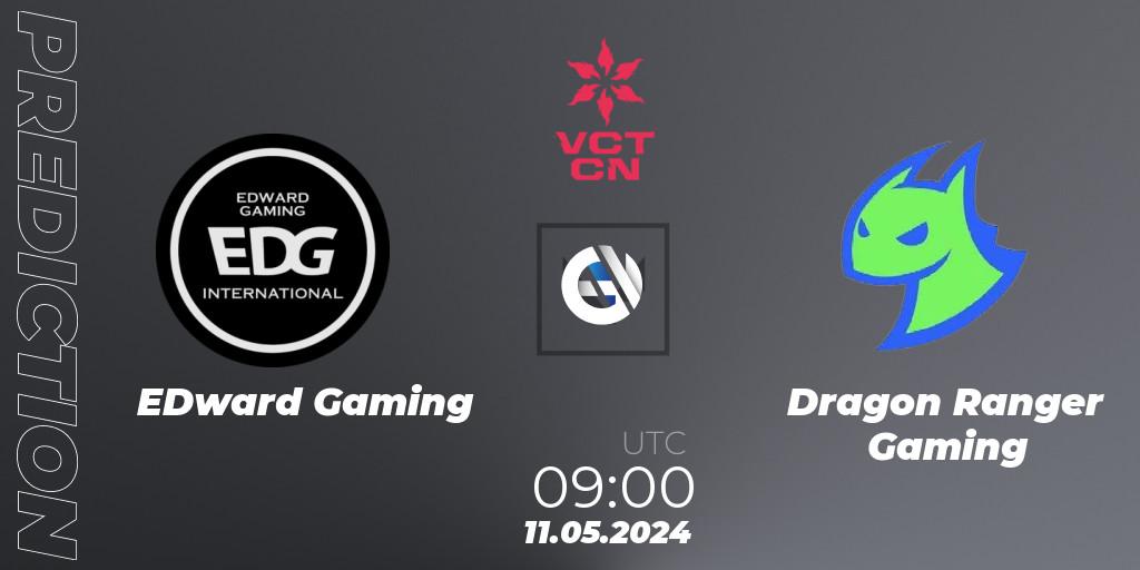 EDward Gaming vs Dragon Ranger Gaming: Match Prediction. 11.05.2024 at 09:10, VALORANT, VCT 2024: China Stage 1