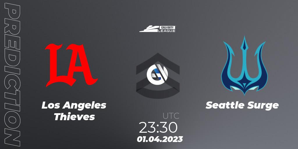 Los Angeles Thieves vs Seattle Surge: Match Prediction. 01.04.2023 at 23:30, Call of Duty, Call of Duty League 2023: Stage 4 Major Qualifiers