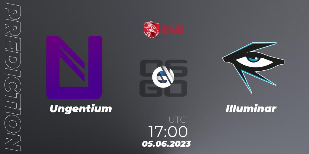 Ungentium vs Illuminar: Match Prediction. 05.06.2023 at 17:00, Counter-Strike (CS2), Polish Esports League 2023 Split 2