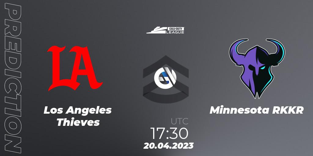 Los Angeles Thieves vs Minnesota RØKKR: Match Prediction. 20.04.2023 at 17:30, Call of Duty, Call of Duty League 2023: Stage 4 Major