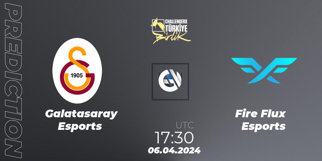 Galatasaray Esports vs Fire Flux Esports: Match Prediction. 06.04.2024 at 17:30, VALORANT, VALORANT Challengers 2024 Turkey: Birlik Split 1