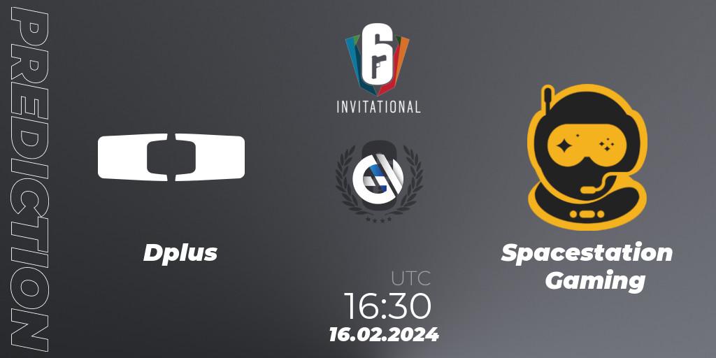 Dplus vs Spacestation Gaming: Match Prediction. 16.02.24, Rainbow Six, Six Invitational 2024 - Group Stage