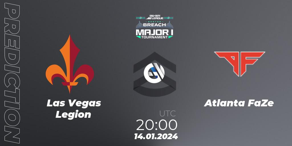 Las Vegas Legion vs Atlanta FaZe: Match Prediction. 14.01.2024 at 20:15, Call of Duty, Call of Duty League 2024: Stage 1 Major Qualifiers