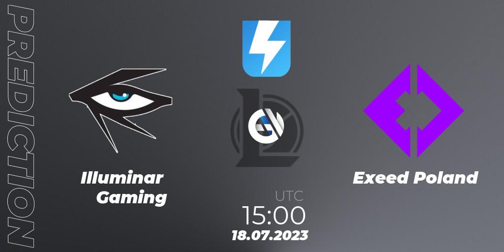 Illuminar Gaming vs Exeed Poland: Match Prediction. 19.07.2023 at 15:00, LoL, Ultraliga Season 10 2023 Regular Season