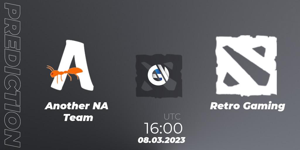 Another NA Team vs Retro Gaming: Match Prediction. 08.03.2023 at 16:45, Dota 2, TodayPay Invitational Season 4