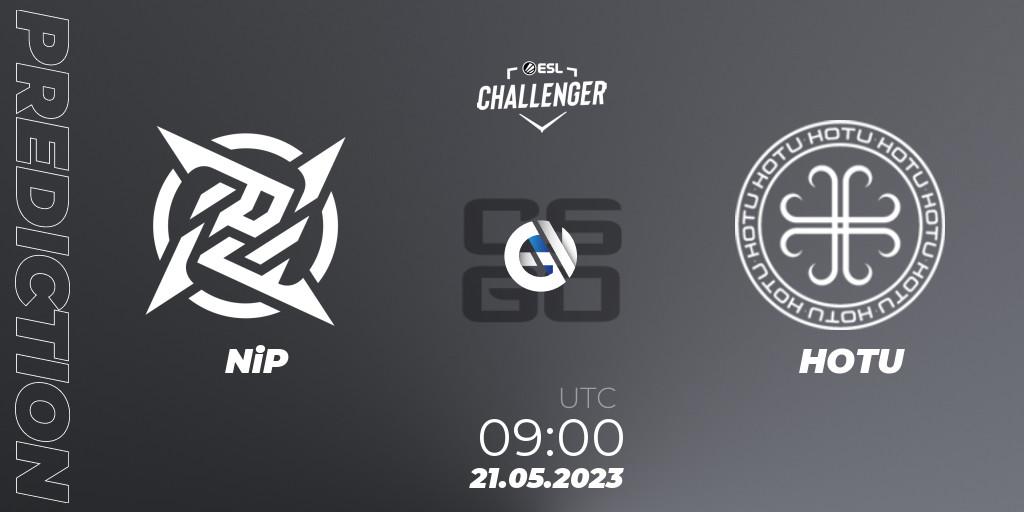 NiP vs HOTU: Match Prediction. 21.05.2023 at 09:00, Counter-Strike (CS2), ESL Challenger Katowice 2023: European Qualifier