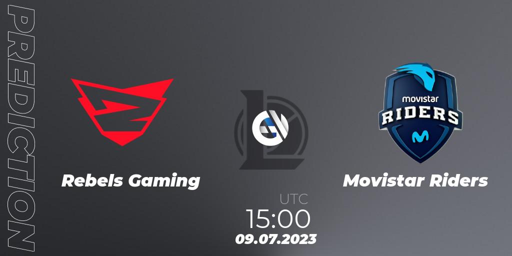 Rebels Gaming vs Movistar Riders: Match Prediction. 09.07.2023 at 16:30, LoL, Superliga Summer 2023 - Group Stage