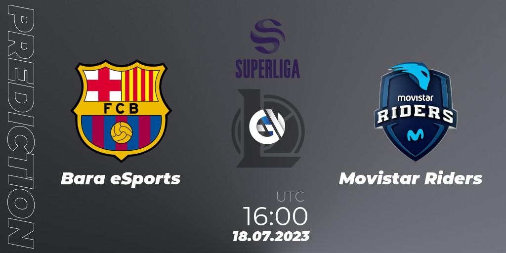 Barça eSports vs Movistar Riders: Match Prediction. 20.06.2023 at 20:15, LoL, Superliga Summer 2023 - Group Stage