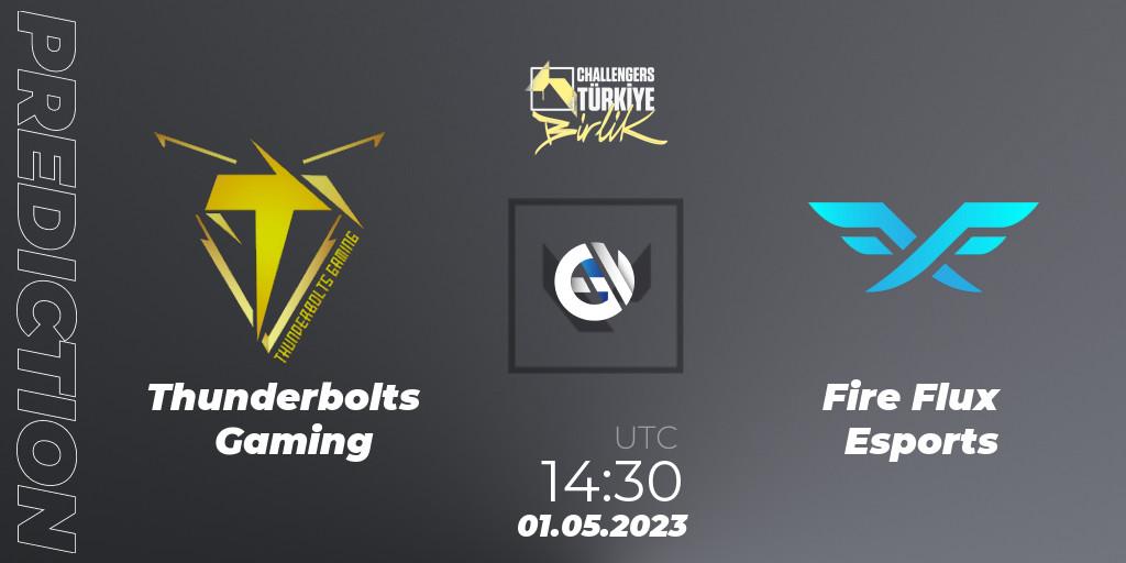 Thunderbolts Gaming vs Fire Flux Esports: Match Prediction. 01.05.23, VALORANT, VALORANT Challengers 2023 Turkey: Birlik Split 2
