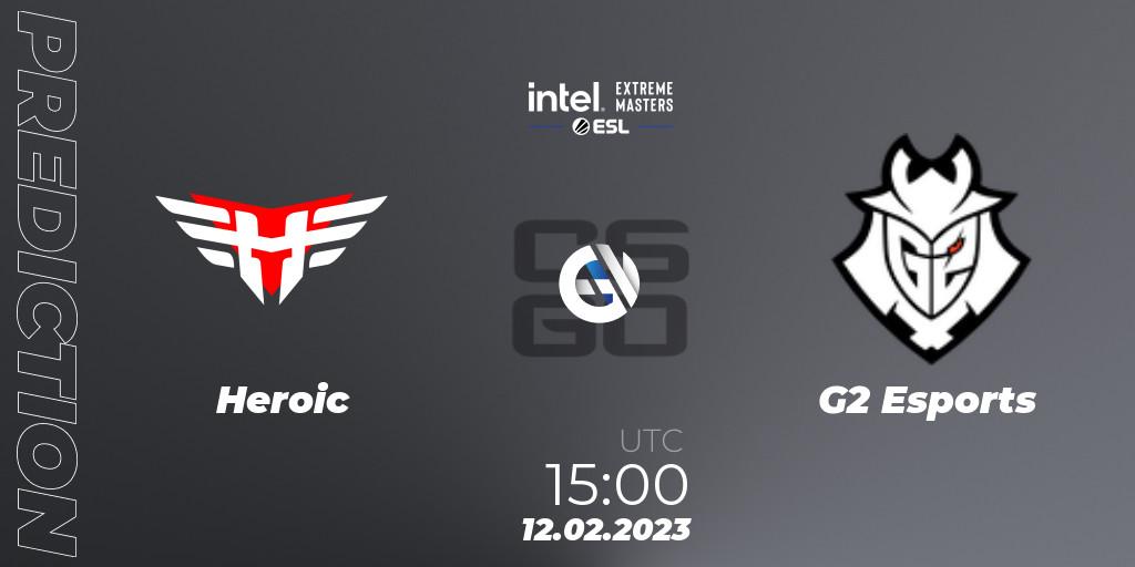 Heroic vs G2 Esports: Match Prediction. 12.02.2023 at 15:00, Counter-Strike (CS2), IEM Katowice 2023