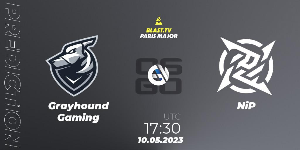 Grayhound Gaming vs NiP: Match Prediction. 10.05.23, CS2 (CS:GO), BLAST Paris Major 2023 Challengers Stage