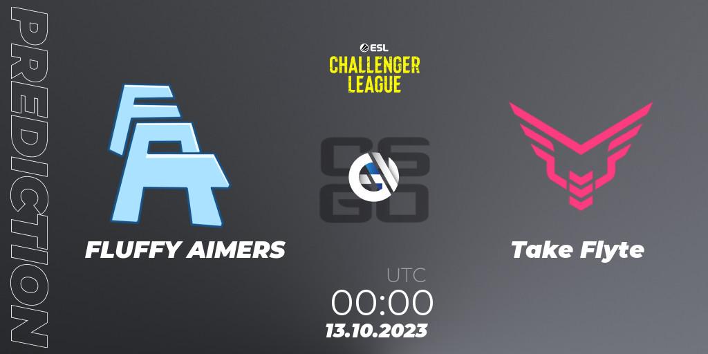 FLUFFY AIMERS vs Take Flyte: Match Prediction. 13.10.2023 at 00:00, Counter-Strike (CS2), ESL Challenger League Season 46: North America
