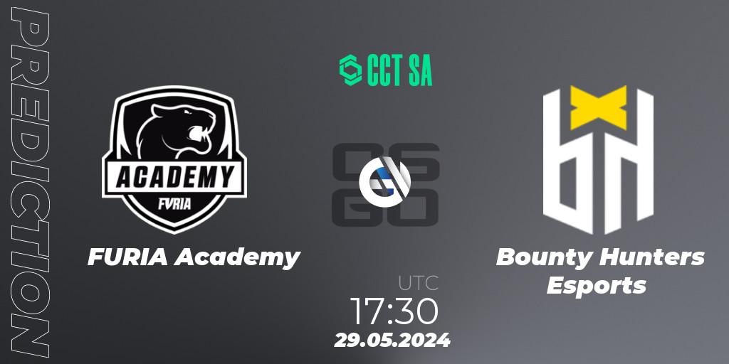 FURIA Academy vs Bounty Hunters Esports: Match Prediction. 29.05.2024 at 18:00, Counter-Strike (CS2), CCT Season 2 South America Series 1