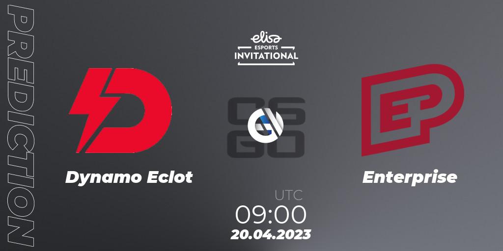 Dynamo Eclot vs Enterprise: Match Prediction. 20.04.2023 at 09:00, Counter-Strike (CS2), Elisa Invitational Spring 2023 Contenders